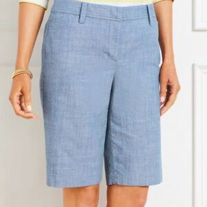 Talbots Perfect 10.5" Shorts - Chambray